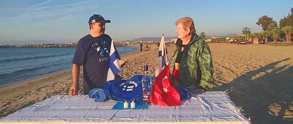 Rakkauden ranta, Kuşadası.