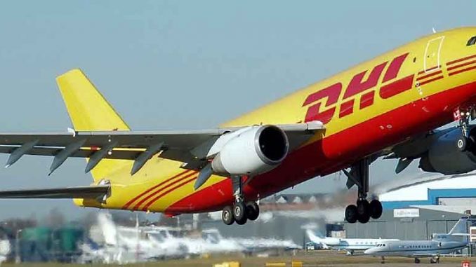 DHL Express globaali logistiikka yhtiö