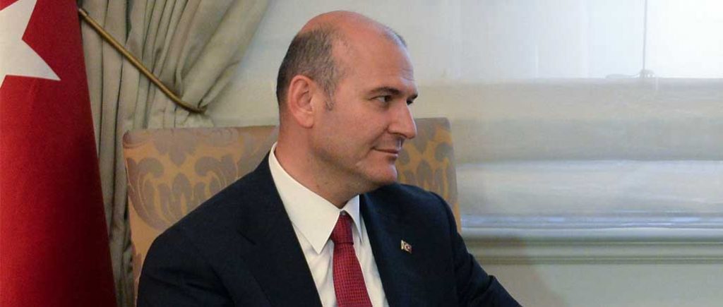 Turkin sisäministeri Süleyman Soylu