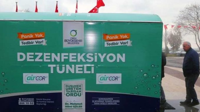 Aircor52 Desinfiointi tunneli