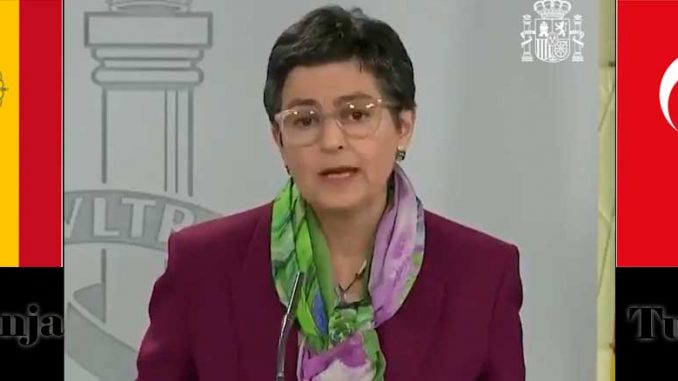 Espanjan ulkomınısterı Arancha Gonzalez Laya