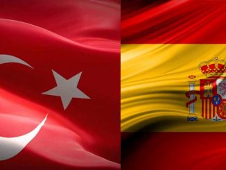 Turkin ja Espanjan liput