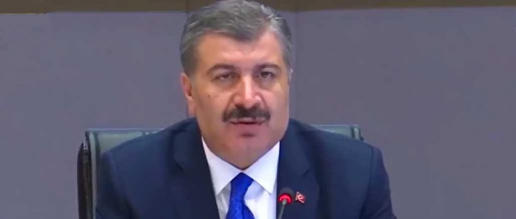 Turkin terveysministeri Fahrettin Koca