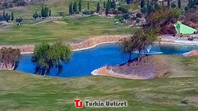 Kuşadasın golf kenttä.