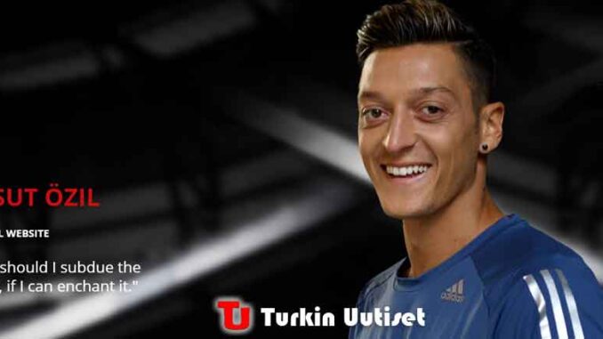 Tähtijalkapalloilija Mesut Özil
